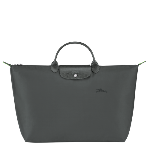 Reisetasche S Le Pliage Green , Recyceltes Canvas - Graphitgrau - Ansicht 1 von 6