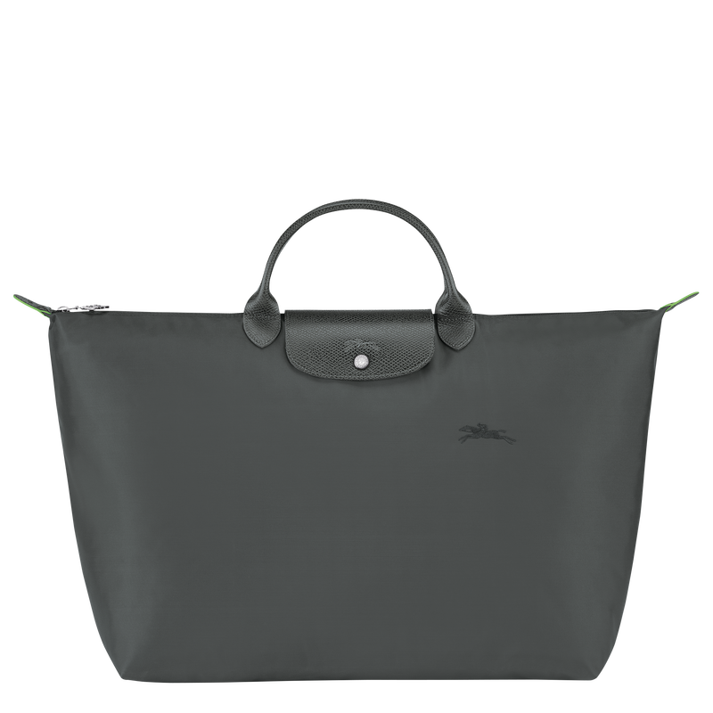 Le Pliage Green S Travel bag , Graphite - Recycled canvas  - View 1 of 6