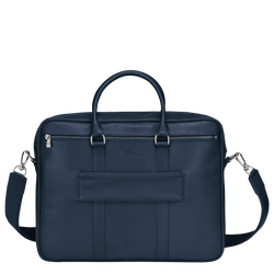Le Foulonné Briefcase M, Navy