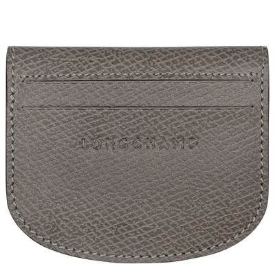 Porte-cartes &Eacute;pure , Cuir - Tourterelle