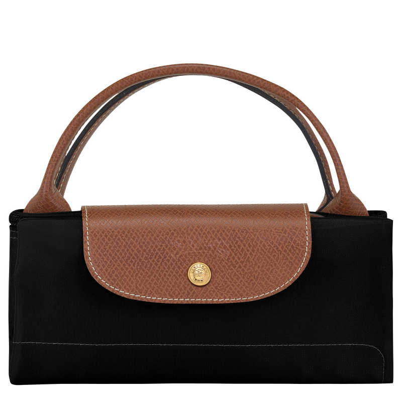 Le Pliage Original L Travel bag , Black - Recycled canvas  - View 6 of  6