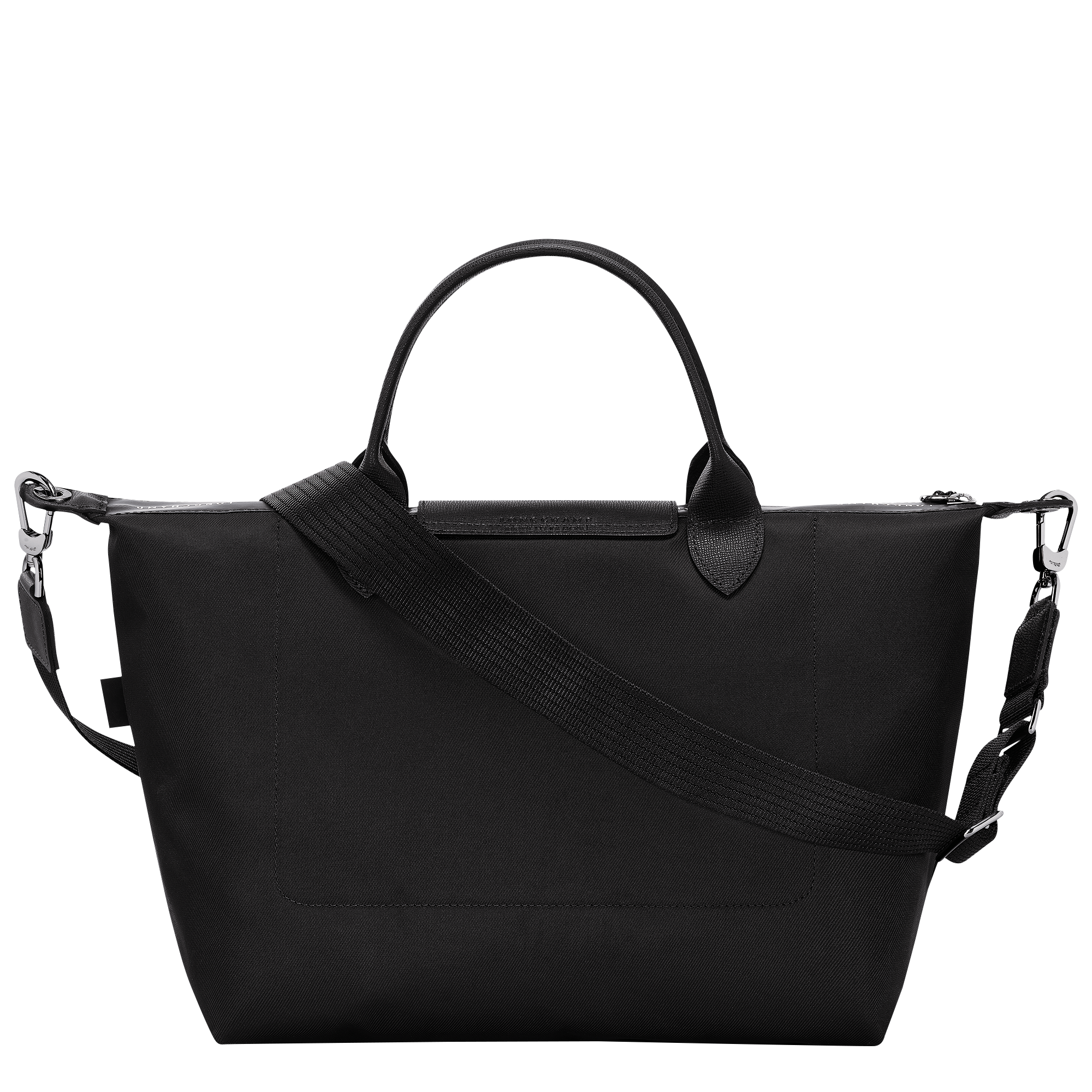 Le Pliage Energy L Handbag Black - Recycled canvas (L1515HSR001)