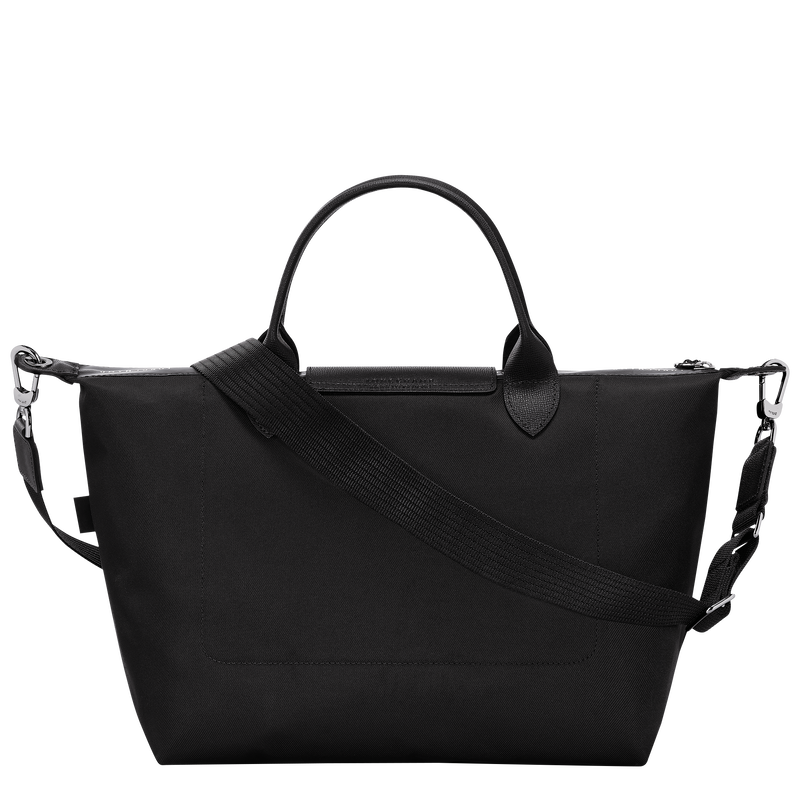 Handtasche L Le Pliage Energy , Recyceltes Canvas - Schwarz  - Ansicht 3 von 5