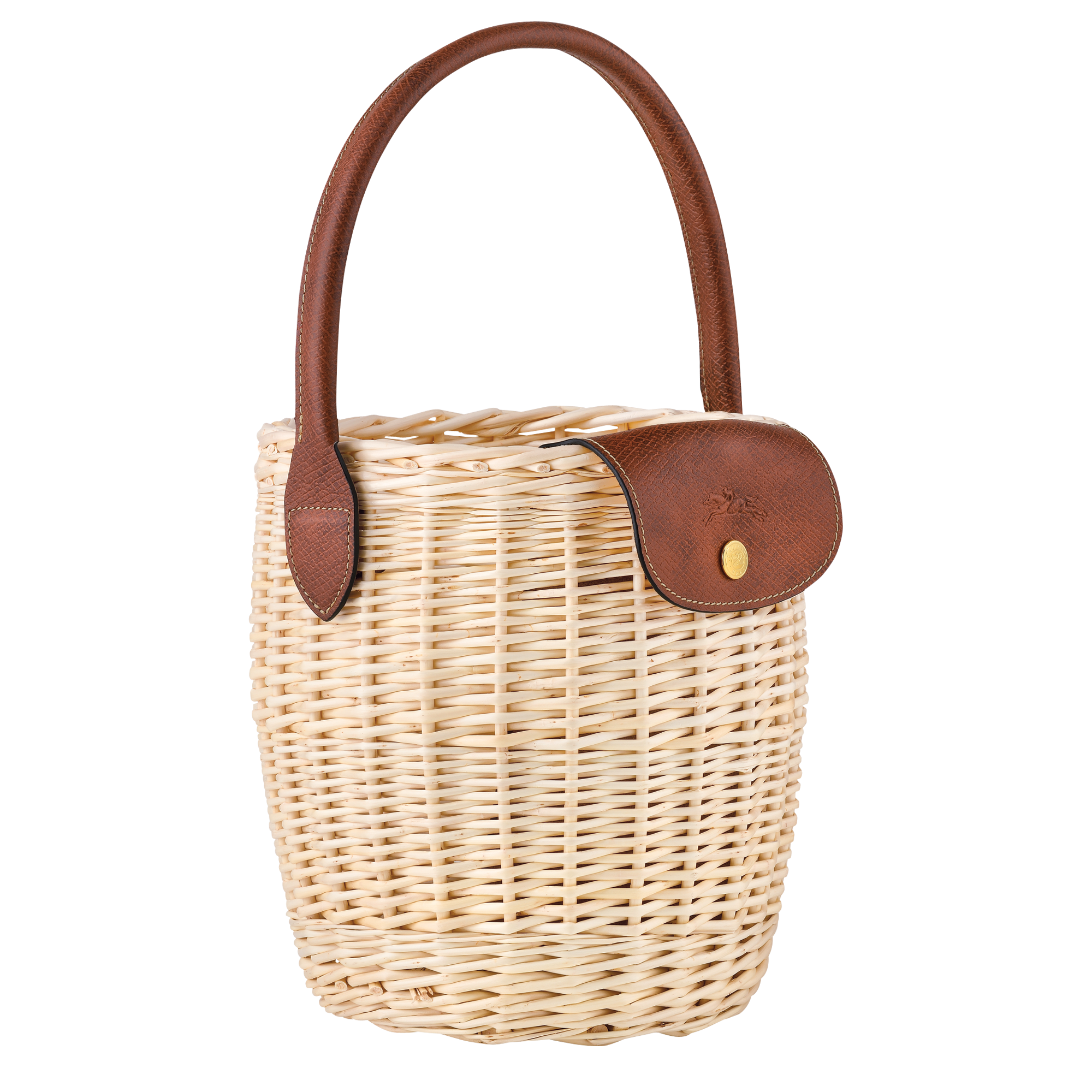 Épure Bucket bag S, Natural