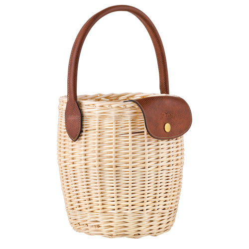 Épure S Bucket bag , Natural - Canvas - View 3 of  5