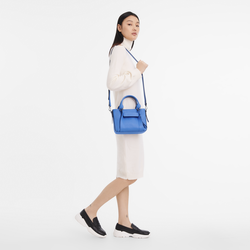 Longchamp 3D S トップハンドルバッグ , コバルト - レザー
