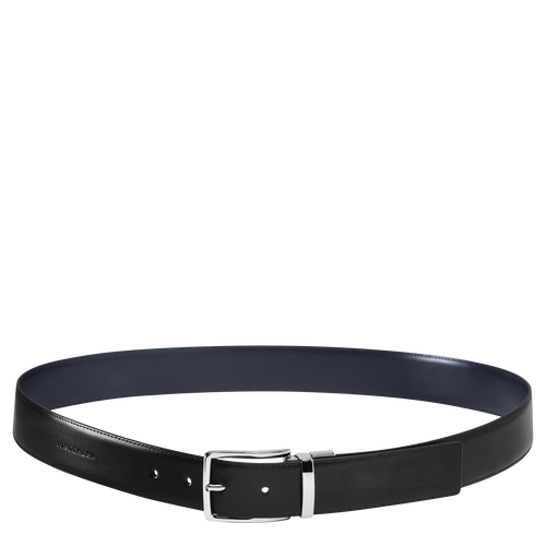 Cinturón para hombre, B57 Negro/Azul marino Cinturón para hombre, B57 Negro/Azul marino, hi-res