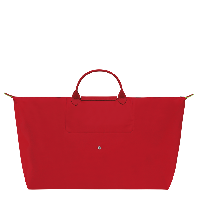 Reisetasche M Le Pliage Green , Recyceltes Canvas - Tomato  - Ansicht 4 von 7