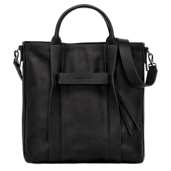 Shopper L Longchamp 3D , Leder - Schwarz