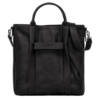Longchamp 3D Bolso shopper M, Negro
