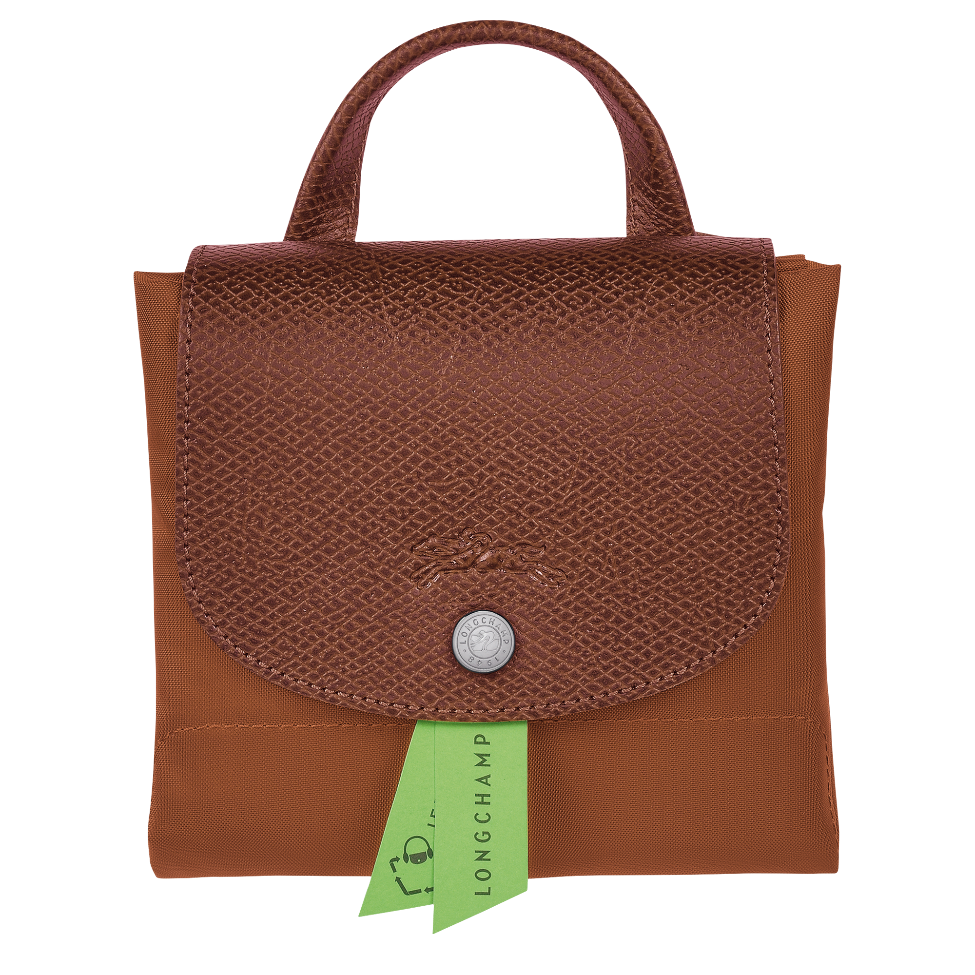 Le Pliage Green Rucksack, Cognac