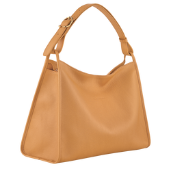 Le Foulonné XL Shoulder bag , Walnut - Leather
