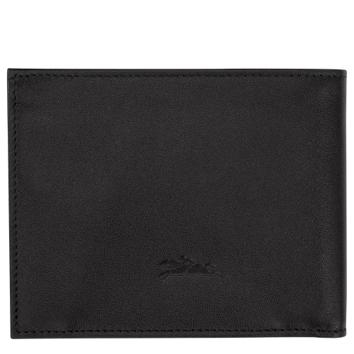 Longchamp sur Seine Wallet , Black - Leather - View 2 of 3