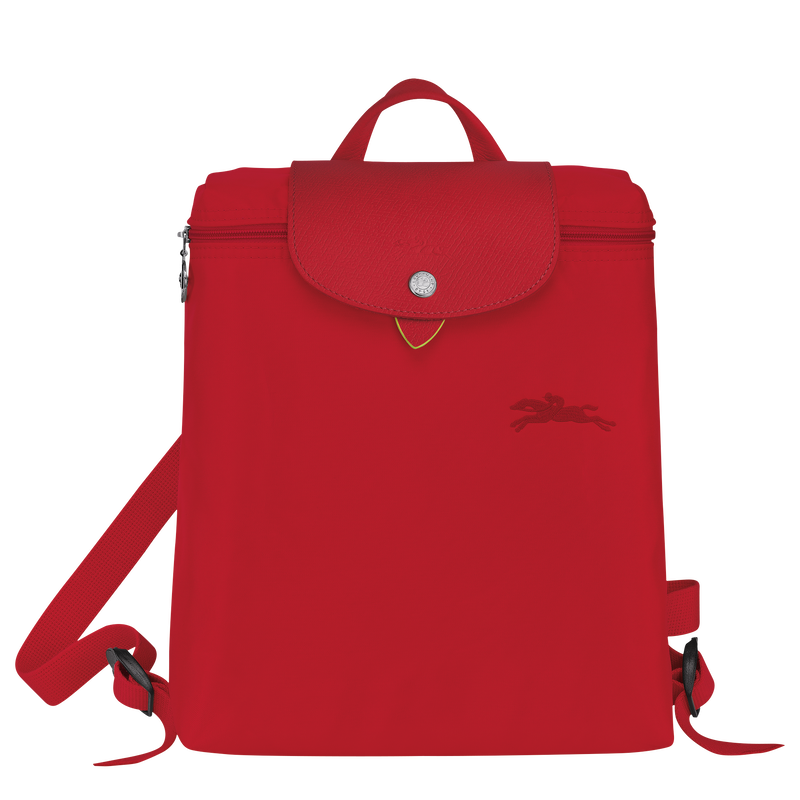 Le Pliage Green M Backpack , Tomato - Recycled canvas  - View 1 of 7