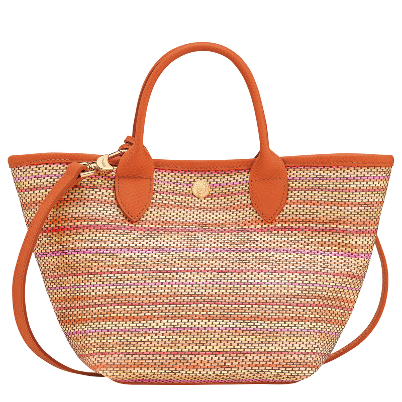 Le Pliage Collection Basket bag , Rainbow - Canvas  - View 4 of 5
