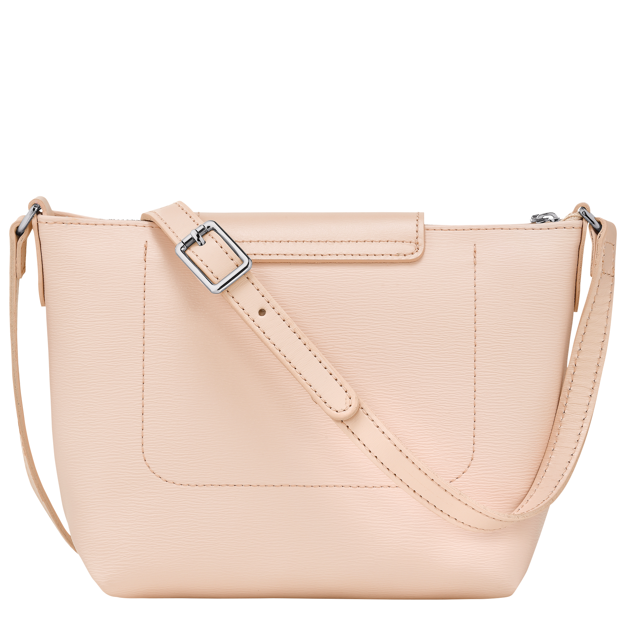 Longchamp Small Leather-Trimmed Le Pliage City Cross-Body Bag