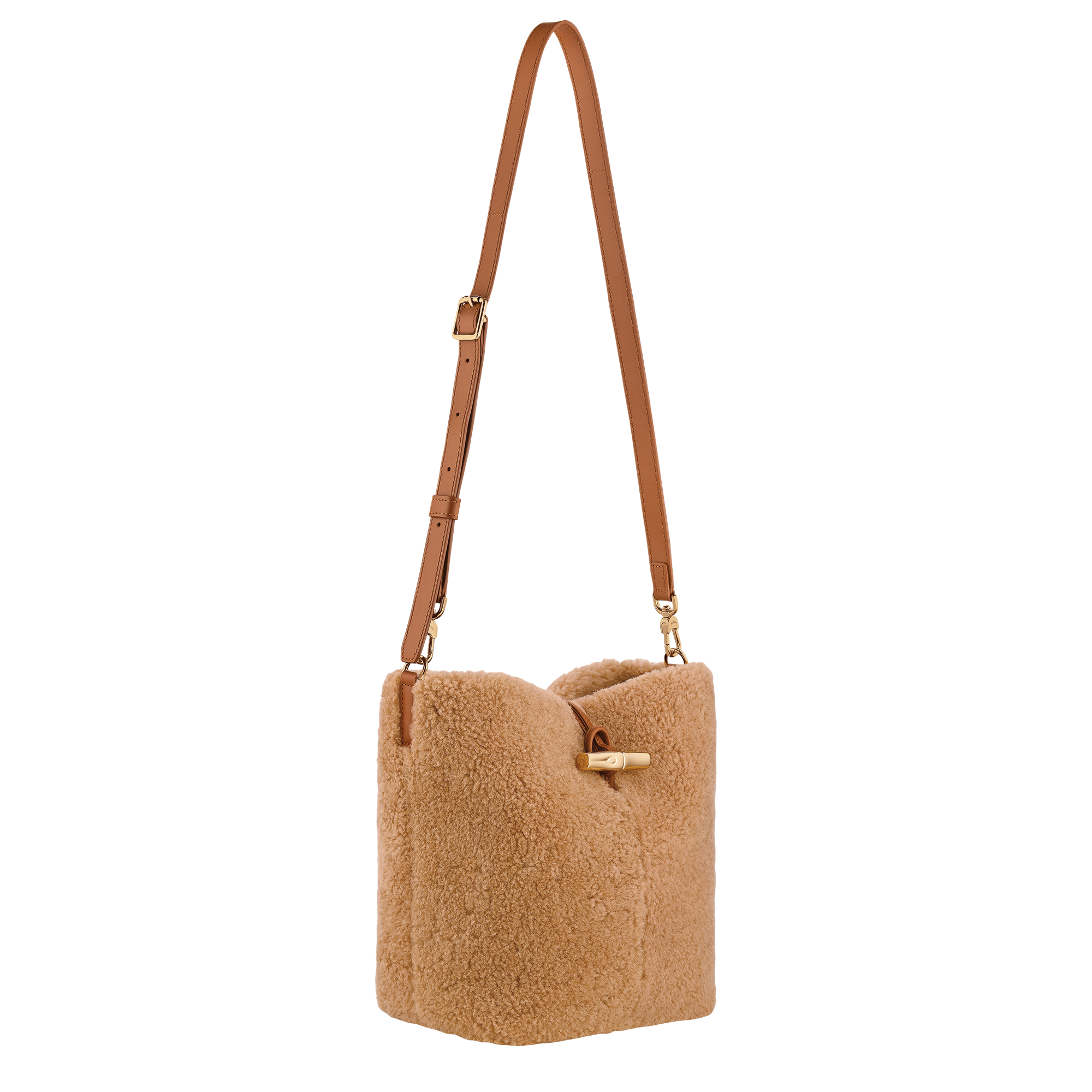 Le Roseau Borsa a tracolla S,  Cammello