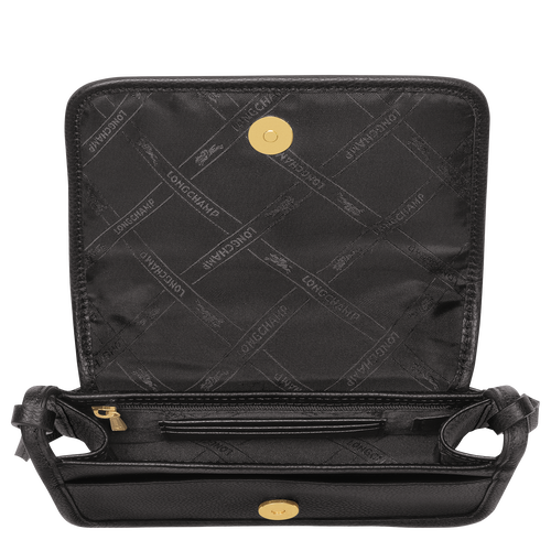 Le Foulonné XS Clutch , Black - Leather - View 5 of 6