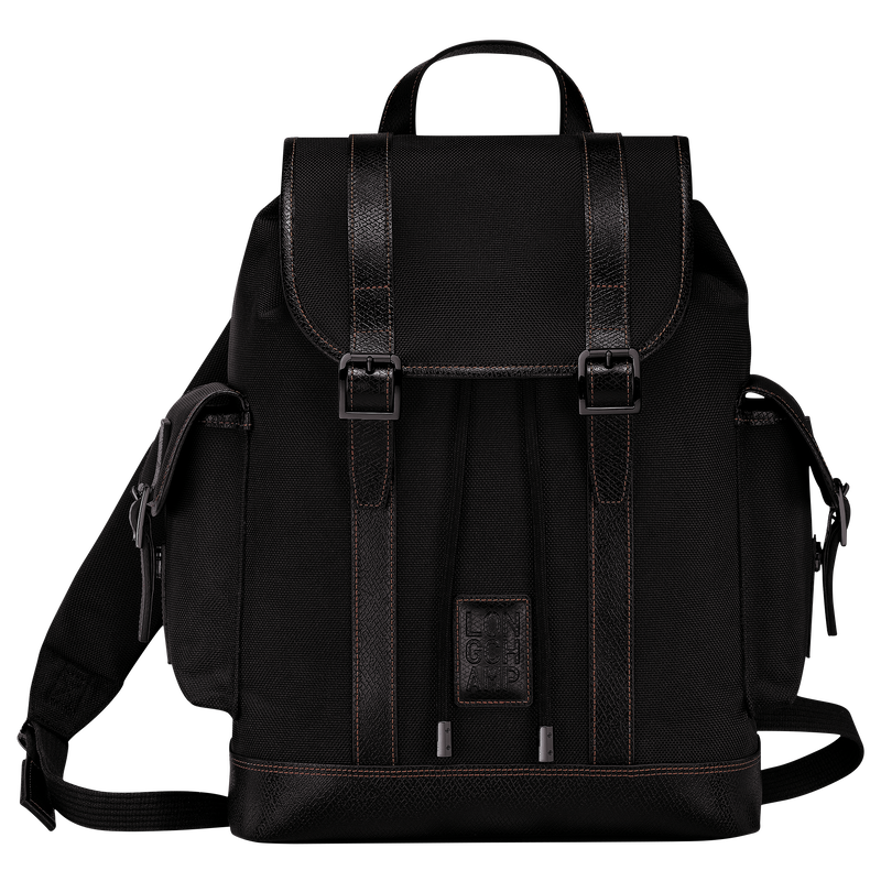 Rucksack Boxford , Recyceltes Canvas - Schwarz  - Ansicht 1 von 4