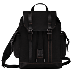 Boxford Backpack , Black - Recycled canvas