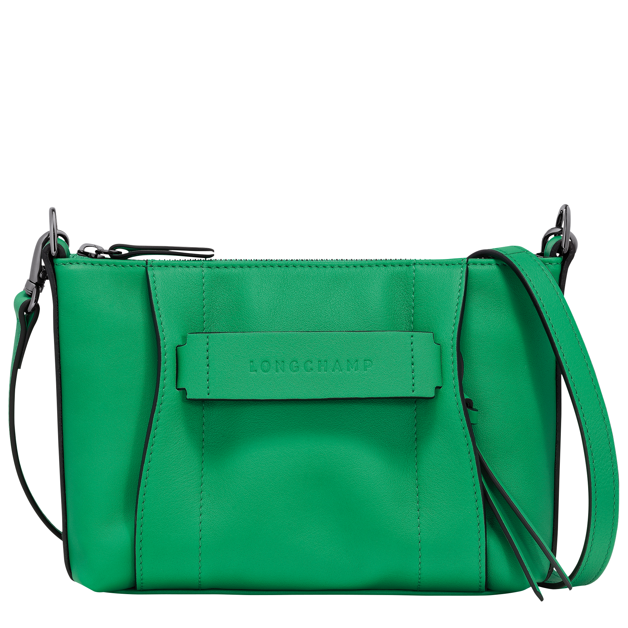 Longchamp 3D S Crossbody bag Green Leather Longchamp US