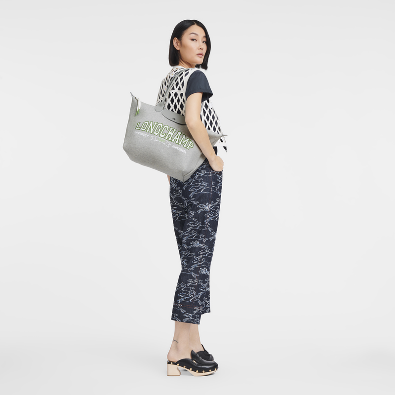 Womens top grey handbag