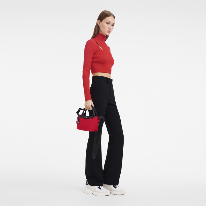 Le Pliage Energy Handtasche XS, Mohnblumenrot