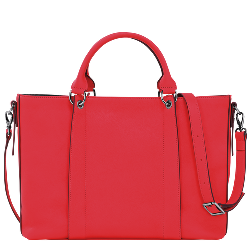 Longchamp 3D L Handbag , Red - Leather - View 4 of 5