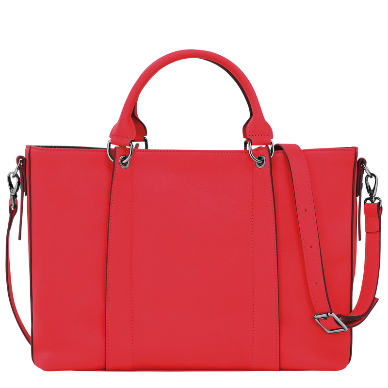 Longchamp 3D L Handbag , Red - Leather  - View 4 of 5