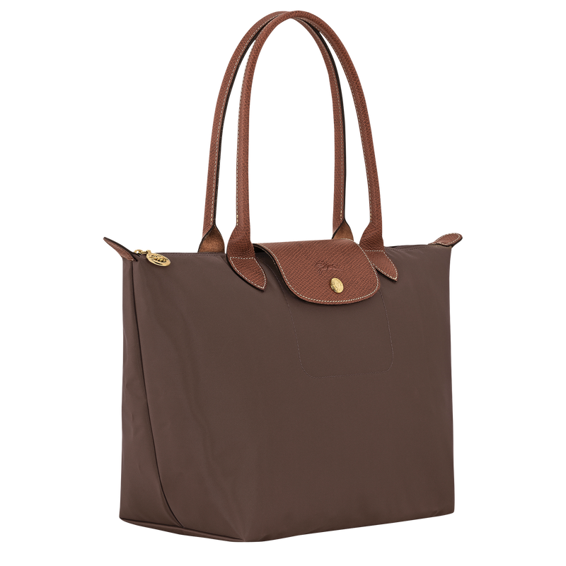 Le Pliage Original M Tote bag , Mocha - Recycled canvas  - View 2 of 6