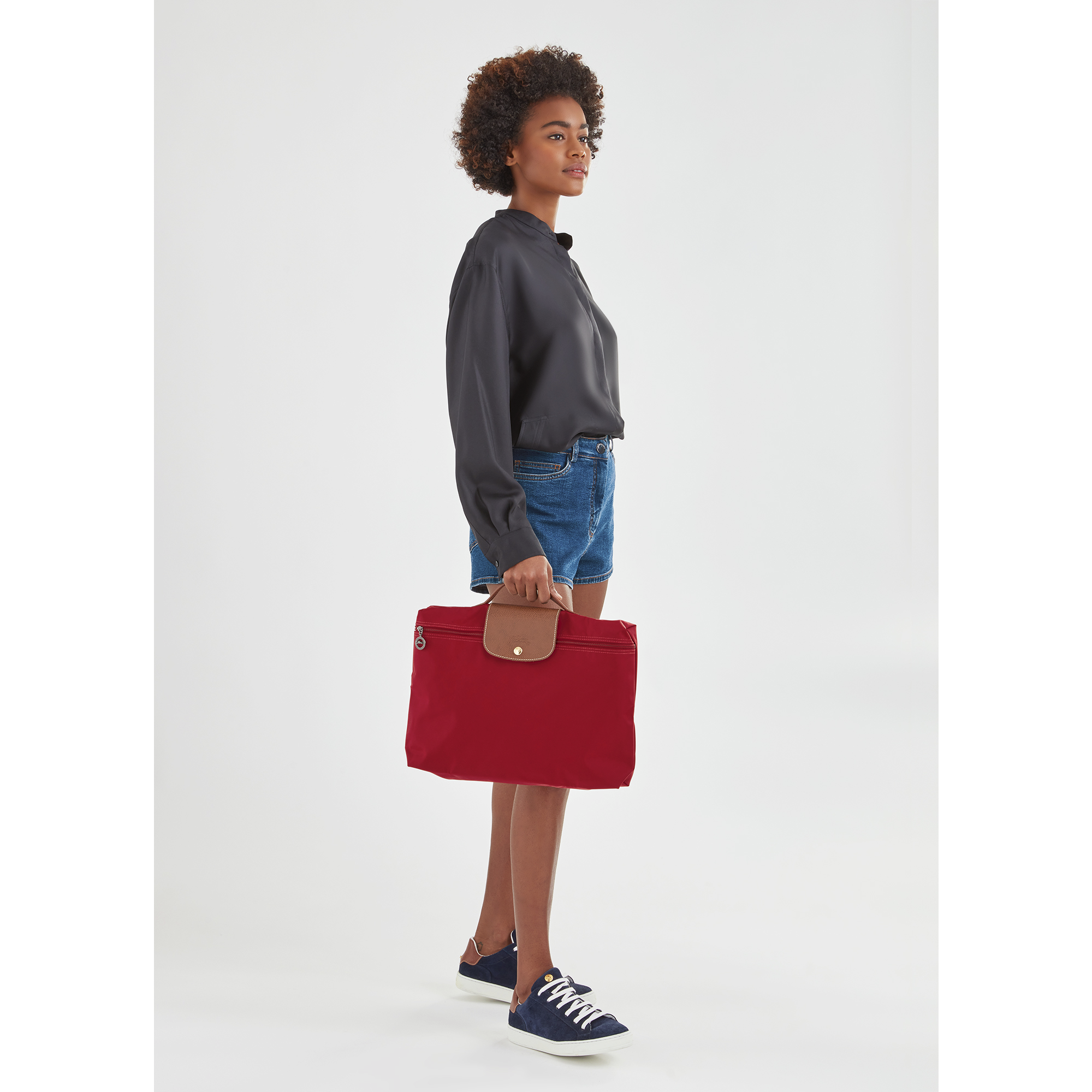 porte document cuir longchamp