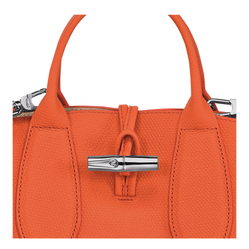 Handtasche S Roseau , Leder - Orange - Ansicht 7 von 7