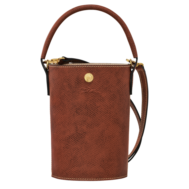 Épure XS Crossbody bag , Brown - Leather  - View 1 of 5