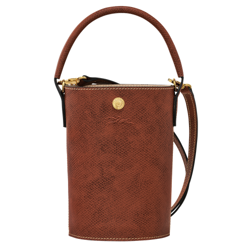 Épure XS Crossbody bag , Brown - Leather - View 1 of  5