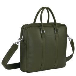 Aktentasche S Le Foulonné , Leder - Khaki