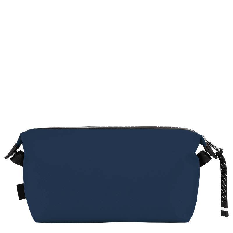 Le Pliage Energy Toiletry case , Navy - Recycled canvas  - View 3 of  3