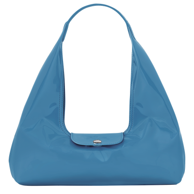 Sac port&eacute; &eacute;paule M Le Pliage Xtra , Cuir - Azur