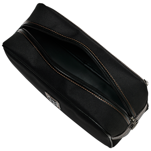 Boxford Toiletry case , Black - Recycled canvas - View 3 of 3