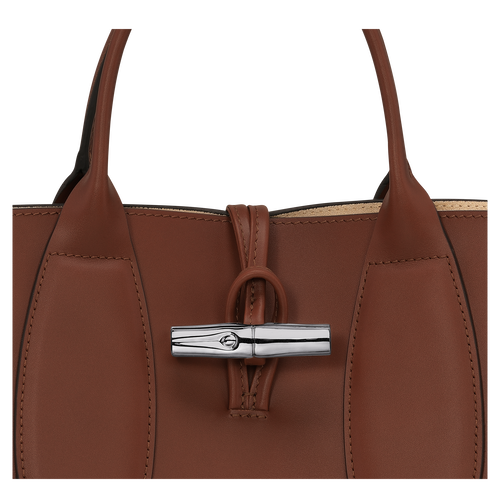 Roseau Handbag M, Ebony