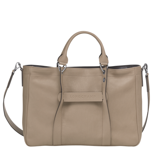 Sac porté main, Vison - Vue 1 de 3 Sac porté main, Vison, hi-res - Vue 1 de 3