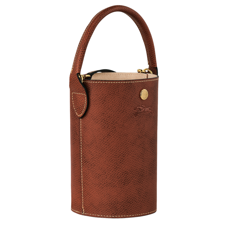 Épure XS Crossbody bag , Brown - Leather  - View 3 of 5