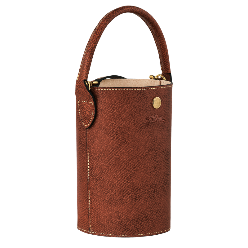 Épure XS Crossbody bag , Brown - Leather  - View 3 of  5