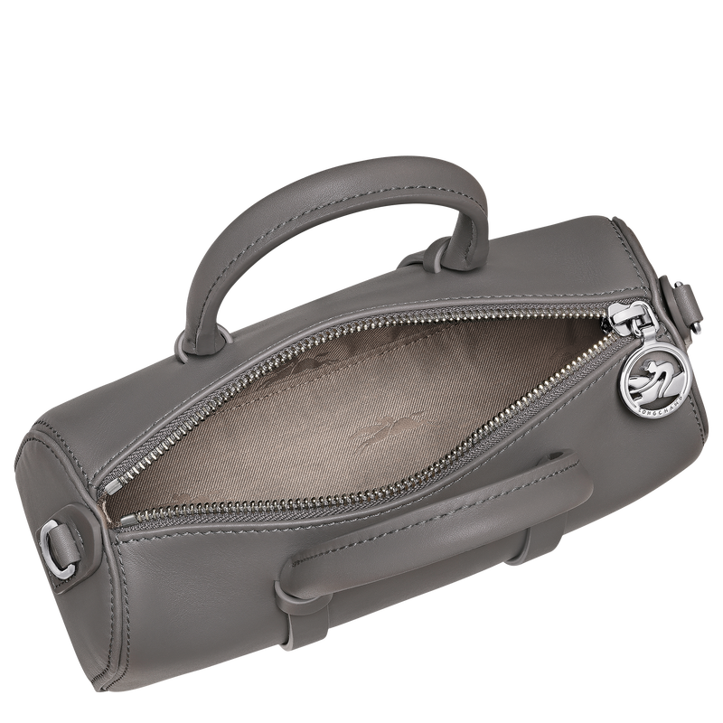 Daylong Tas met handgreep aan de bovenkant S , Mineraal - Leder  - Weergave 4 van  4