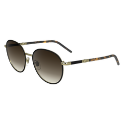 Sunglasses , Gold/Black - Acetate / Metal