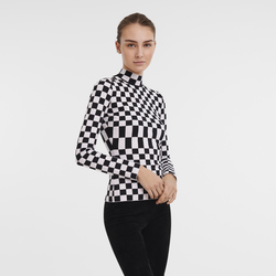 Pullover , Andere - Schwarz/Weiss