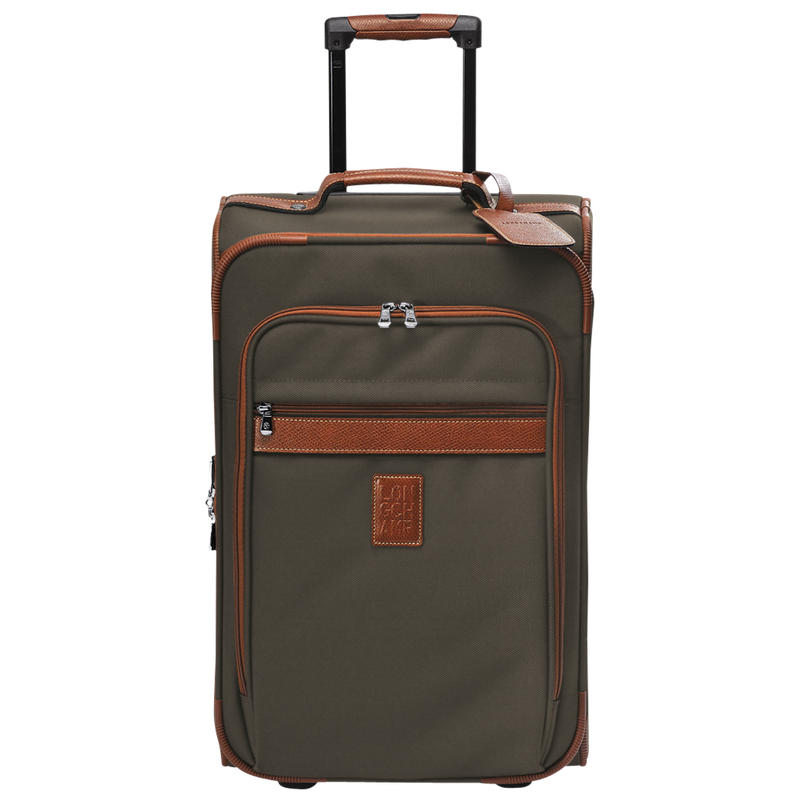 Boxford M Suitcase , Brown - Recycled canvas  - View 1 of  4