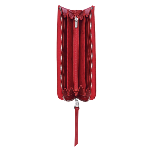 Portefeuille long zippé, Acajou Vue 2 de Portefeuille long zippé, Acajou, hi-res