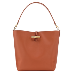 Le Roseau M Hobo bag , Bark - Leather