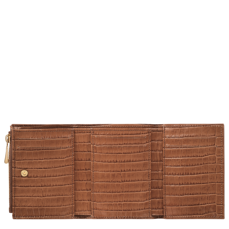 Longchamp Pocket Compact wallet , Cashew - Leather  - View 3 of  3