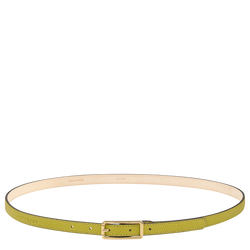 Épure Ladies' belt , Kiwi Green - Leather